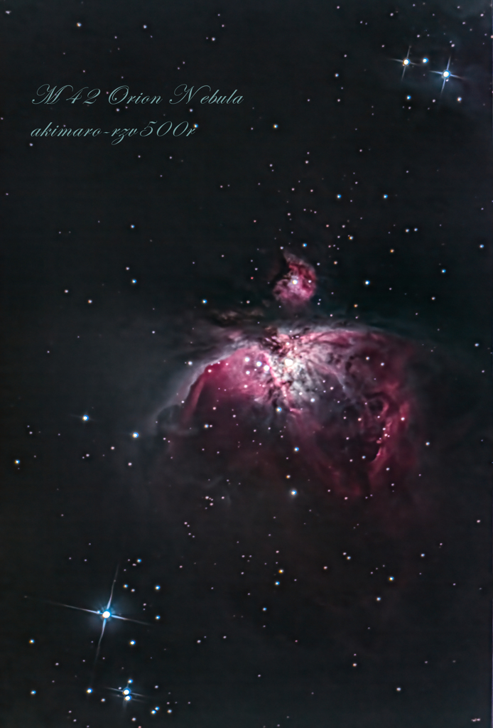 191107 M42オリオン大星雲 (札幌市内)