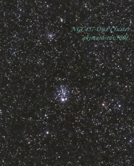 191020 NGC457 ふくろう星団 (散開星団)