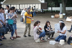 井の頭公園で