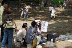 井の頭公園で