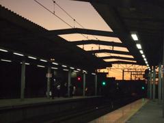 秋の駅
