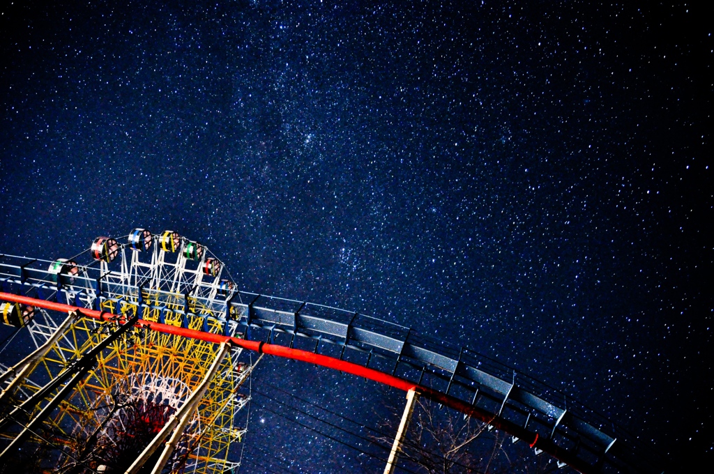 真夜中遊園地