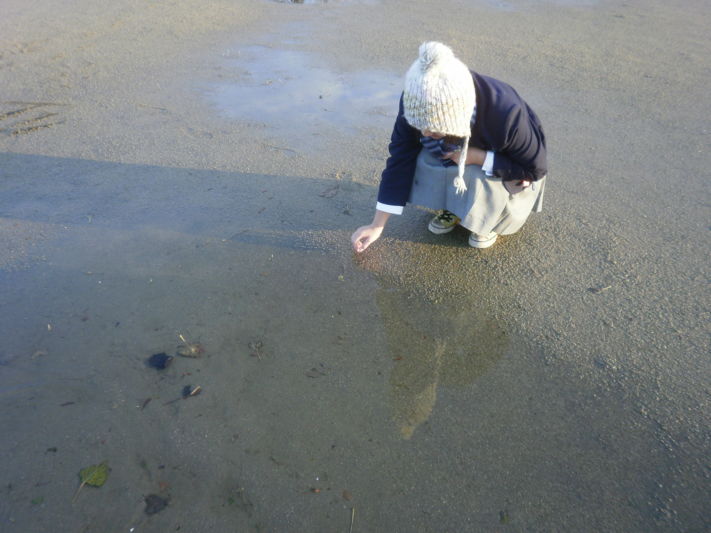 水遊び