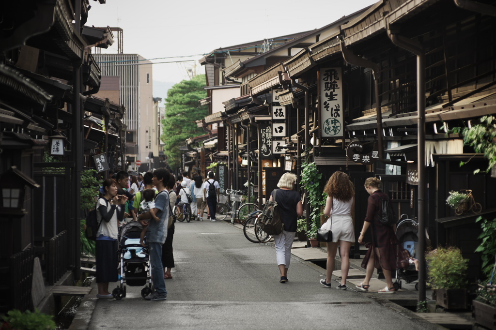 飛騨の町
