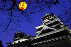 宵の熊本城