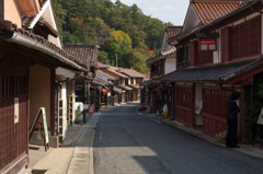 吹屋の街並み