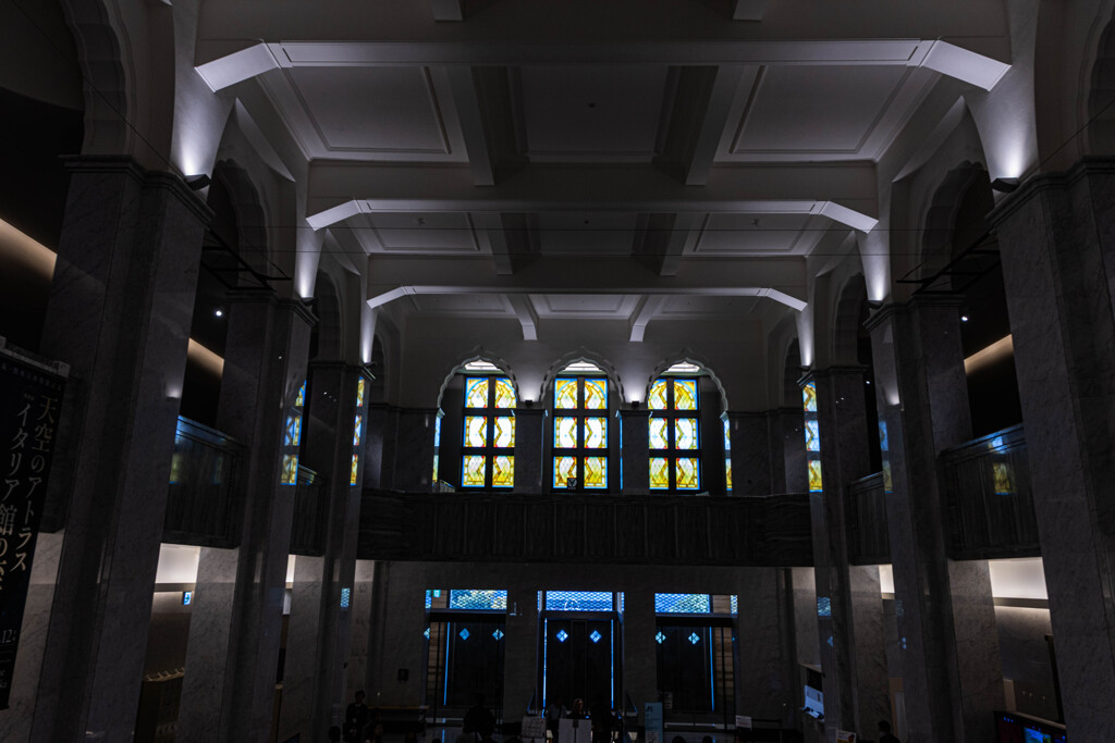 大阪市立美術館にて