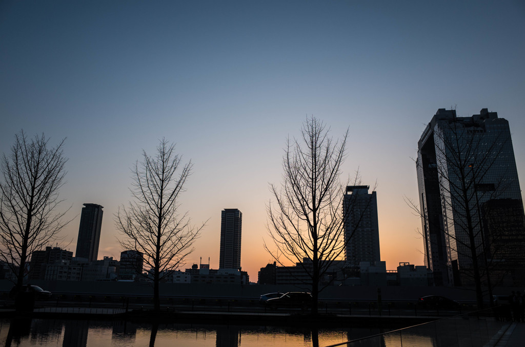 グランフロントの夕暮れ　Ⅱ