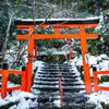 雪の貴船神社　Ⅵ