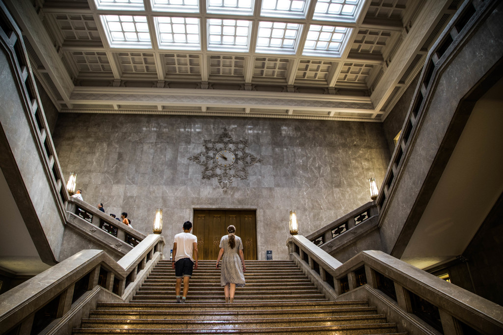 東京国立博物館にて。