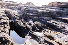 白浜の千畳敷で　Ⅴ