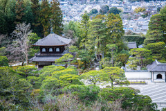 銀閣寺にて　Ⅰ