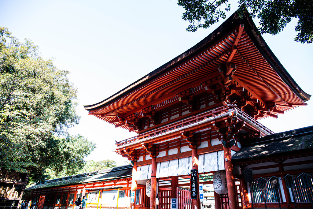 下鴨神社の楼門