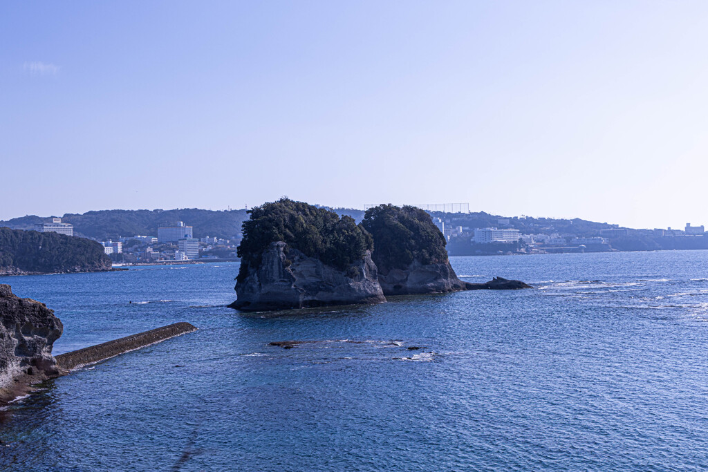 番所山公園からの円月島