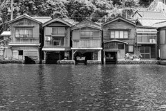 舟屋のある景色　Ⅱ