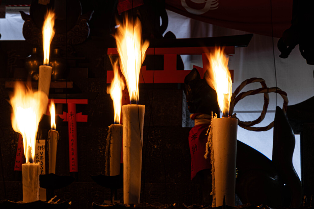 熊鷹社に燈る火　Ⅱ