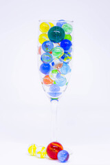 Glass of Marbles