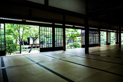 建仁寺の潮音庭を愛でる