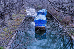 十石舟の冬休み