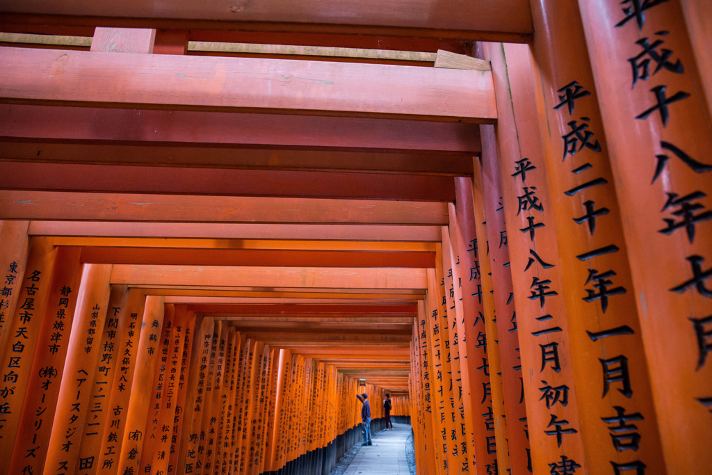千本鳥居で　Ⅲ