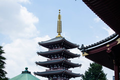 浅草寺の五重塔