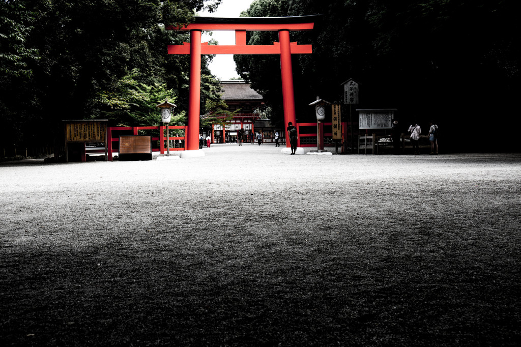 神様の通る道
