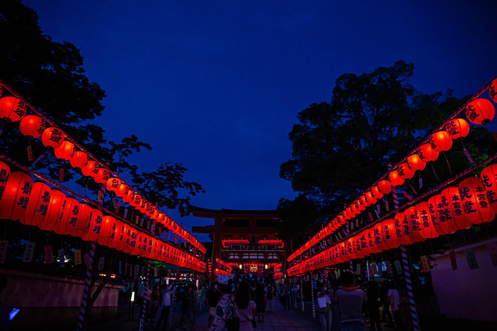 伏見稲荷大社本宮祭宵宮にて　Ⅲ