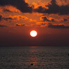 夕日ヶ浦の夕日