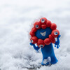 雪とミャクミャク