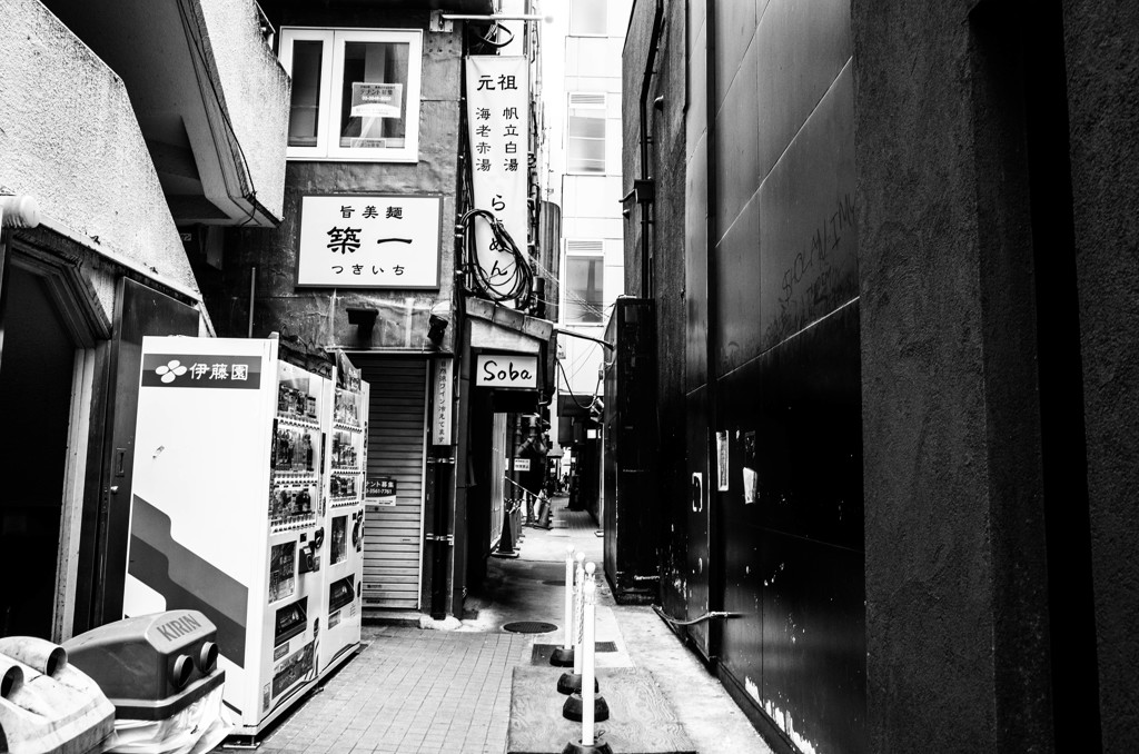 銀座裏路地　B/W Ⅲ