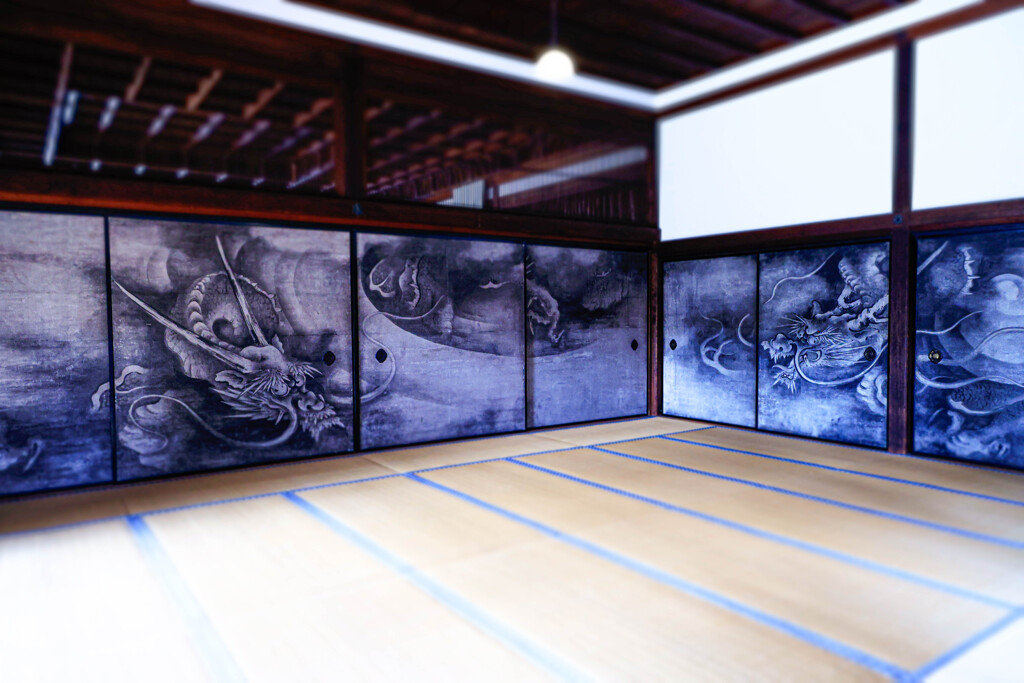 建仁寺方丈に棲む龍