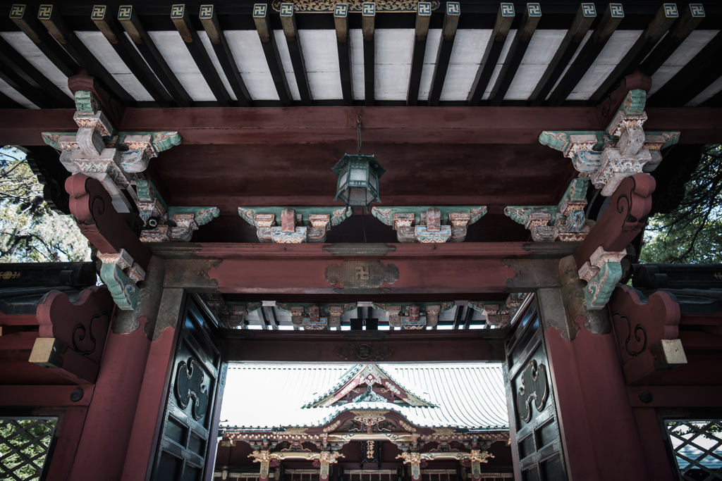 根津神社にて　Ⅱ