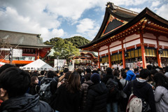 遠い本殿