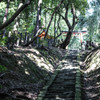 吉田神社　－末社への石段