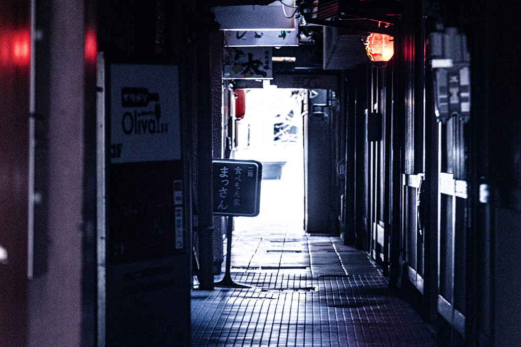 先斗町の路地で　Ⅰ