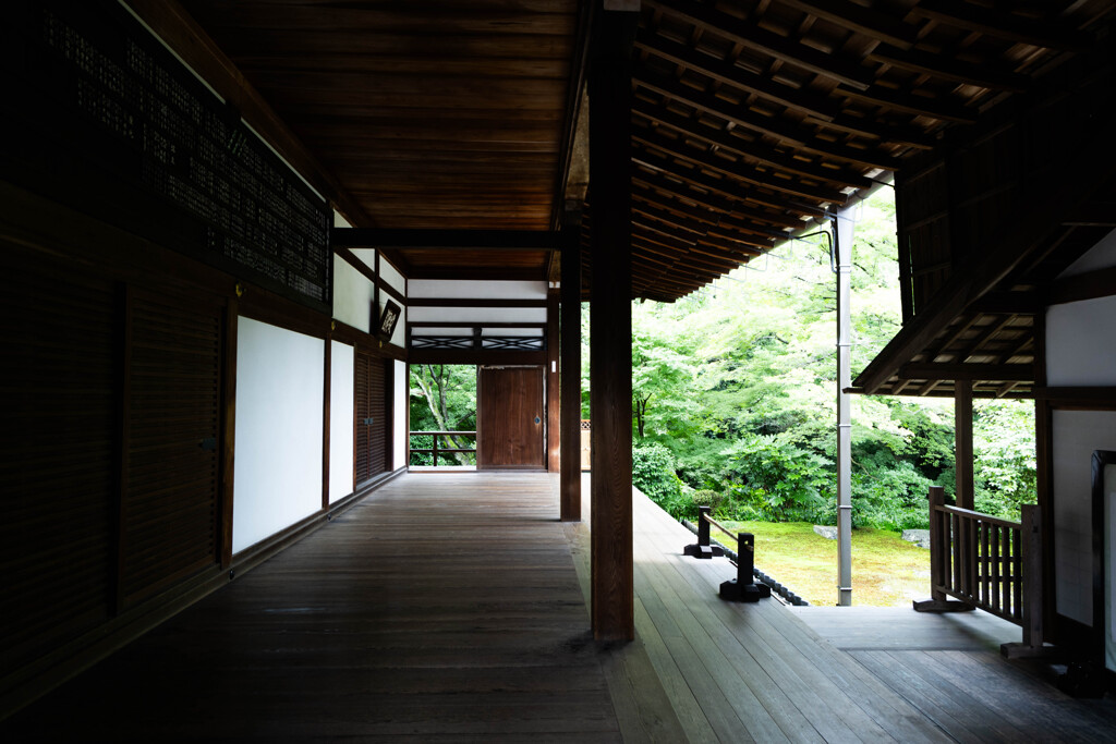 東福寺の方丈にて