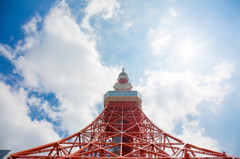 東京タワーと夏の空　Ⅲ