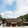 上賀茂神社と夏の空