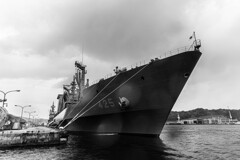 舞鶴港の艦船