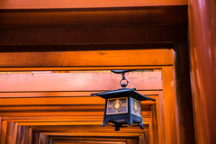 鳥居の色、いろいろ。