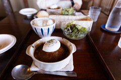 文化財でいただいたランチ