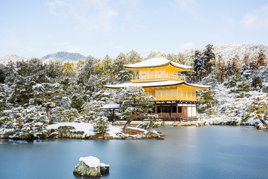 冬の金閣寺　Ⅳ