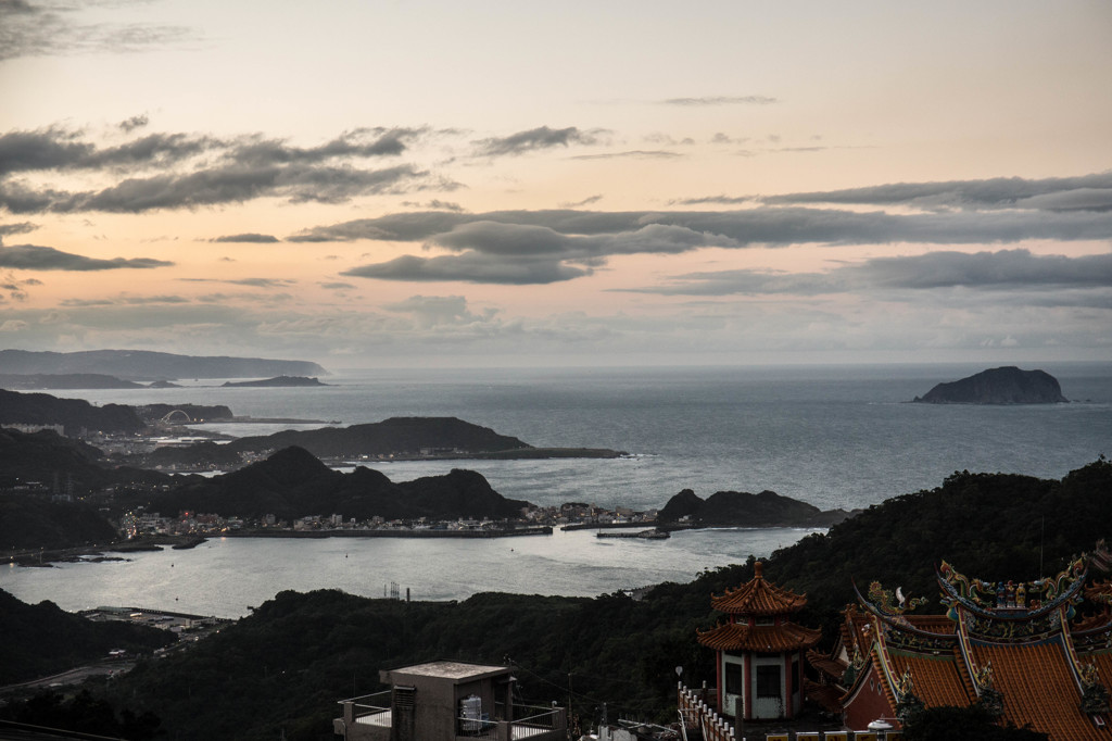 九份の夕景
