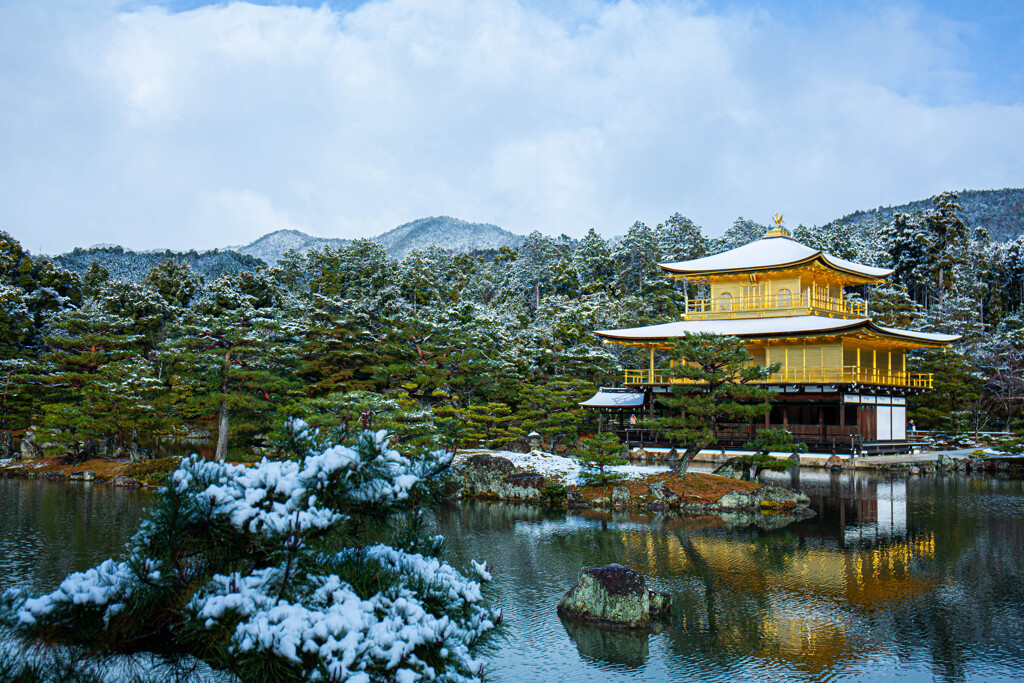 冬の金閣寺　Ⅲ