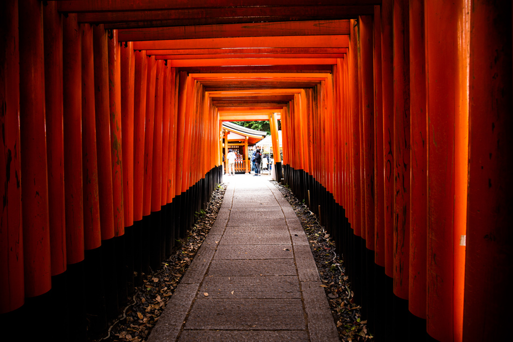 千本鳥居にて　Ⅱ