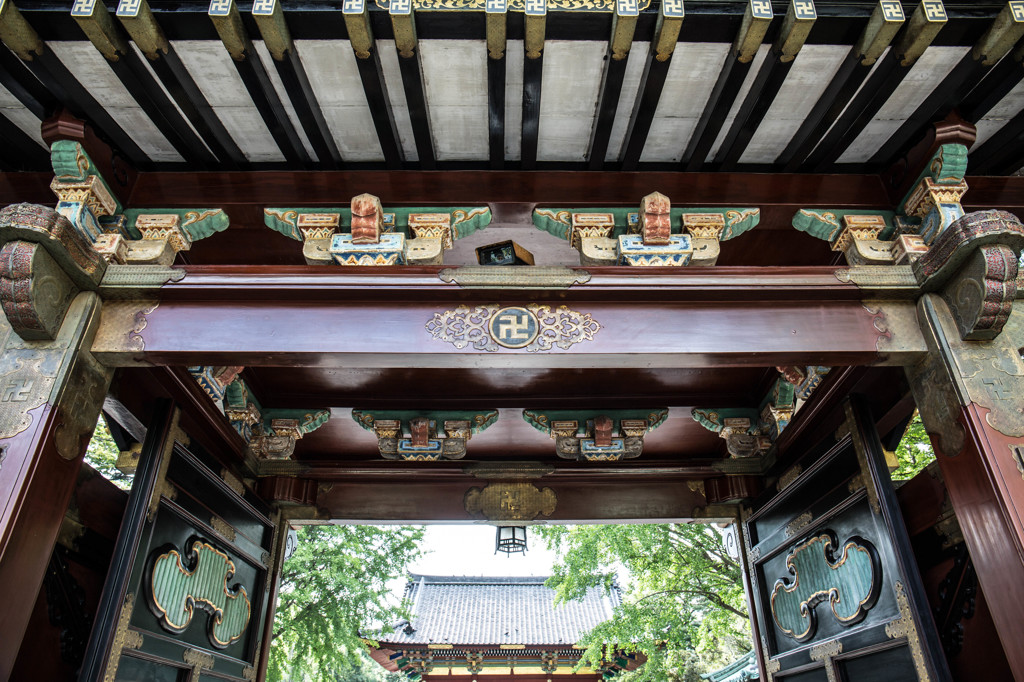 根津神社　唐門