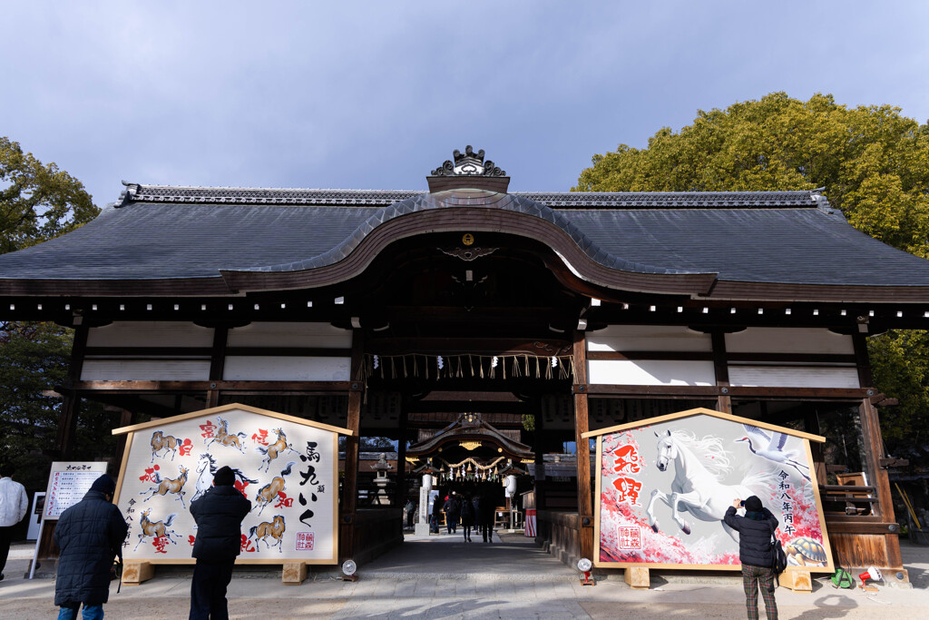 2025年12月 大晦日の藤森神社