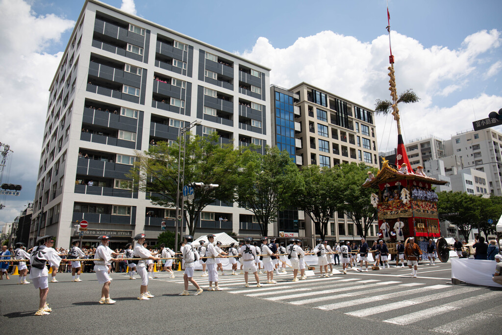 山鉾巡行・長刀鉾
