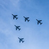上空通過
