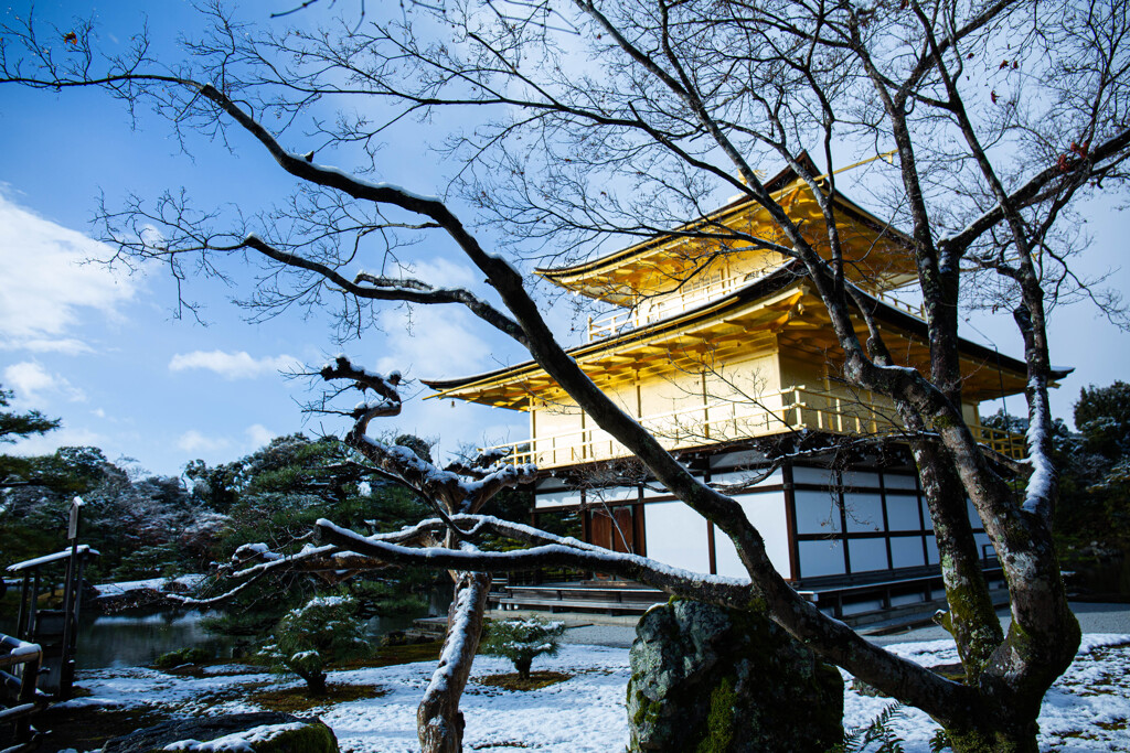 冬の金閣寺　Ⅱ